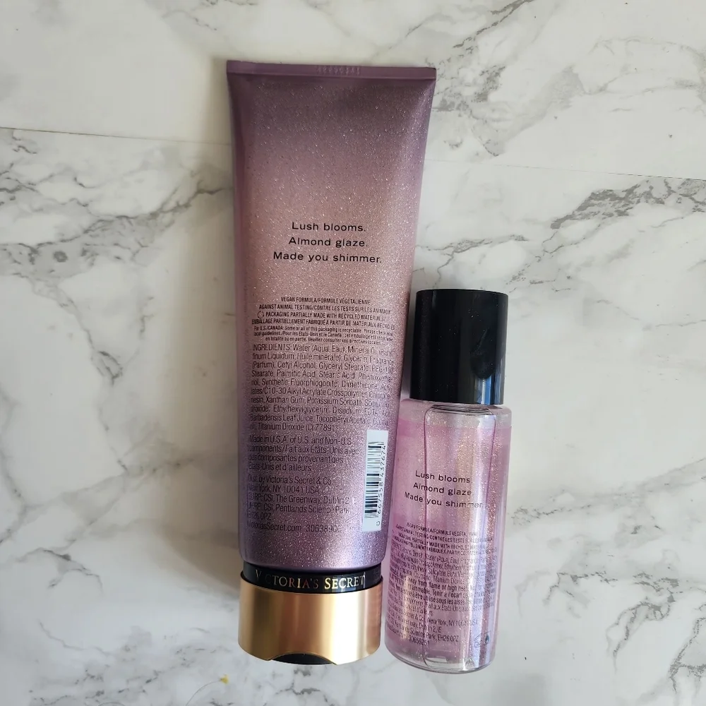 Victoria's Secret Fragrance Mist 2.5oz & Lotion 8oz Velvet Shimmer
